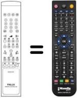 Comandos à distância equivalente 68200 VA / K / F (TV 16:9)