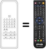 Comandos à distância equivalente Pathé Cinema 6385