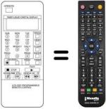 Comandos à distância equivalente Lenoir 7701 LCD OSD
