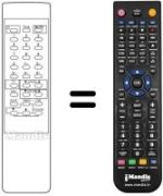 Comandos à distância equivalente 785-51400-07