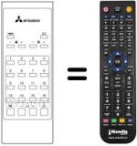 Comandos à distância equivalente 939P-05501