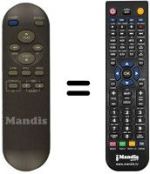 Comandos à distância equivalente LG AC-110 P