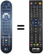 Comandos à distância equivalente LG 20 LS 2R