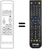 Comandos à distância equivalente AV 5611