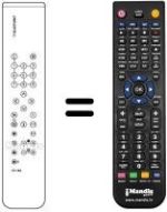 Comandos à distância equivalente Blaupunkt PS 55-23 VT