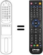 Comandos à distância equivalente LG CB 14F80 X