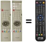 Comandos à distância equivalente Samsung LW 29A13W