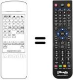 Comandos à distância equivalente DIGICOMPUTER 34 KEYS