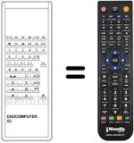 Comandos à distância equivalente DIGICOMPUTER 53