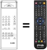 Comandos à distância equivalente DIGICOMPUTER Q 455