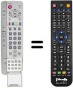 Comandos à distância equivalente Seitech 46' PLASMA