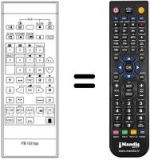 Comandos à distância equivalente 75 6404