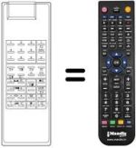 Comandos à distância equivalente FS 5 / 2 TEXT