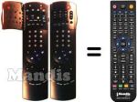 Comandos à distância equivalente Grundig GV-5050 VPS