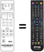 Comandos à distância equivalente IMC 9