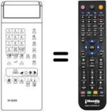 Comandos à distância equivalente IR 6009