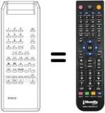 Comandos à distância equivalente IR 6010