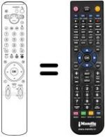 Comandos à distância equivalente Sony KDL-W40 A11E