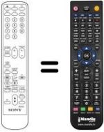Comandos à distância equivalente Sony KV-V 1430 P