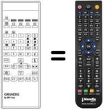 Comandos à distância equivalente Grundig M 70-681