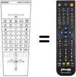 Comandos à distância equivalente Grundig M 55-911