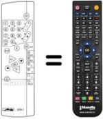 Comandos à distância equivalente MECATRON 6334-1