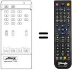 Comandos à distância equivalente MECATRON 7200