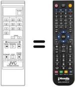 Comandos à distância equivalente PQ 10181 U