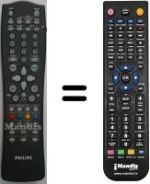 Comandos à distância equivalente RCA 10U81FX