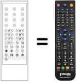 Comandos à distância equivalente RC 1000