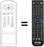 Comandos à distância equivalente SCHNEIDER STV 3666.1