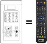 Comandos à distância equivalente RC 4-J