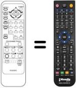 Comandos à distância equivalente RC 6X03 FE
