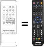 Comandos à distância equivalente RC FO1