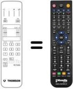 Comandos à distância equivalente Pathé Marconi 72 DR 60 L