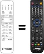 Comandos à distância equivalente Hifivox 72 DF 68 LN