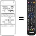 Comandos à distância equivalente JVC GDV 4210
