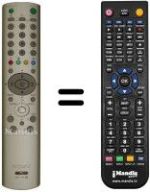 Comandos à distância equivalente Sony KLV-17 HR2