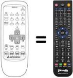 Comandos à distância equivalente RM 01A01