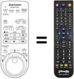 Comandos à distância equivalente RM M34-42401