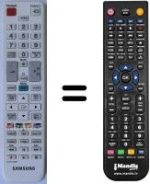 Comandos à distância equivalente Samsung SYNCMASTER TA 550