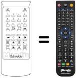 Comandos à distância equivalente SCHNEIDER STV 632 VT
