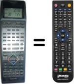 Comandos à distância equivalente Sanyo VHR-D5900 I
