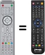 Comandos à distância equivalente Sunstech TL-XRI2280 HD