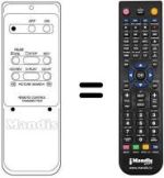 Comandos à distância equivalente T 111 VTR