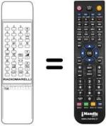 Comandos à distância equivalente T 30