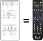 Comandos à distância equivalente T 719