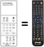 Comandos à distância equivalente TELECONTROL 2400