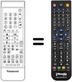 Comandos à distância equivalente TNQ 8E 0431