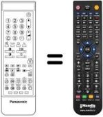 Comandos à distância equivalente TNQ 8E 0432